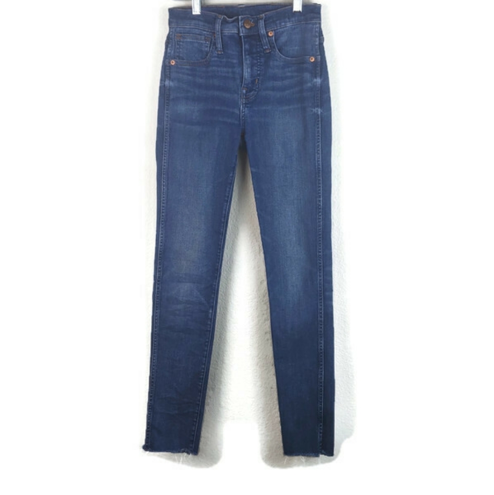 Madewell 9" High-Rise Skinny Crop Jeans: Raw-Hem Edition 25